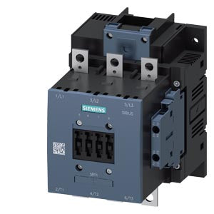 Siemens Power contactor, 3-pole, 2NO + 2NC, size S6, 55kW