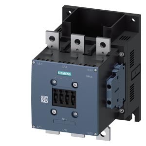 Siemens Power contactor, 3-pole, size S10, 2NO+2NC, 132kW