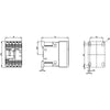 Siemens SIRIUS 3RT Power contactor, size S00, 3-pole, 24VDC, 9A