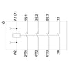 Siemens SIRIUS 3RT Power contactor, size S00, 3-pole, 24VDC, 9A