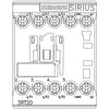 Siemens Power contactor, 3-pole, 1NO, size S00, 5.5kA