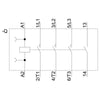 Siemens Power contactor, AC-3e/AC-3, 3-pole, 5.5kW/400V, 12A