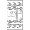 Siemens Power contactor, 3-pole, 1NO + 1NC, size S0, 4kW