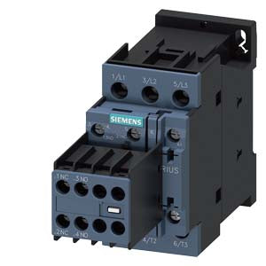 Siemens Power contactor, size S0, screw, 2NO + 2NC, 4kW, 9A