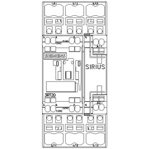 Siemens Power contactor, 1NO+1NC, 24VDC, 4 kW