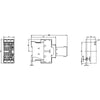 Siemens Contactor, aux, spring-loaded, 2NO+2NC, 5.5kW, 24VDC