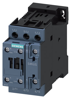 Siemens Power contactor, 3-pole, 15kW, 24VDC, 32A