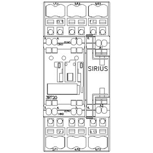 Siemens Power contactor, 1NO+1NC, size S0, 32A, 15kW, 400V