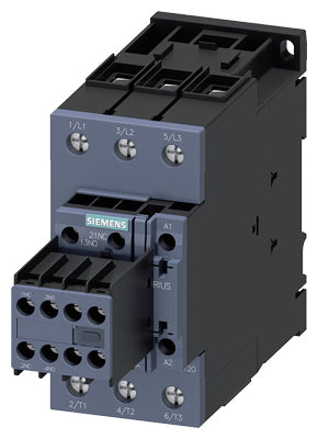 Siemens Contactor, screw terminal, 2NO+NC, 22kW, 24VAC
