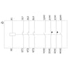 Siemens Contactor, screw terminal, 2NO+NC, 22kW, 24VAC