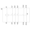 Siemens Power contactor, S3, 3-pole, spring-loaded, 230VAC, 37kW