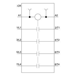 Siemens Contactor, 4-pole, screw, size S00, 400V, 22A