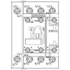 Siemens Power contactor, 4-pole, size S0, 1NO+1NC, 24VDC