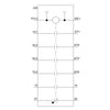Siemens Power contactor, 4-pole, size S0, 1NO+1NC, 24VDC
