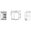 Siemens Power contactor, screw, size S2, 2NO + 2NC, 400V / 18.5kW