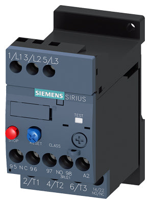 Siemens Overload relay for motor protection, size S00, 2.2 - 3.2A