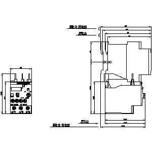 Siemens Overload relay for motor protection, size S0, 34-40A
