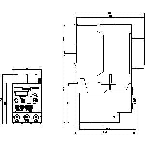 Siemens Overload relay for motor protection, size S2, 28-40A