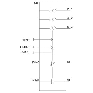 Siemens Overload relay for motor protection, size S2, 28-40A
