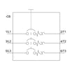 Siemens Circuit breaker for motor protection, screw, size S00, 8.2A