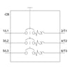 Siemens Circuit breaker size S0 for motor protection, spring, 3.2A