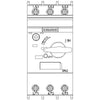 Siemens Circuit breaker for transformer protection, size S00, 286A