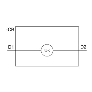 Siemens Undervoltage release with screw terminal, 24VDC