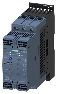 Siemens SIRIUS Soft starter, S2, spring terminals, 24VAC/DC, 63A