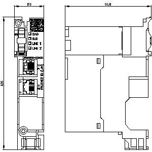 Siemens Communication module Profinet high-feature, inte. switch