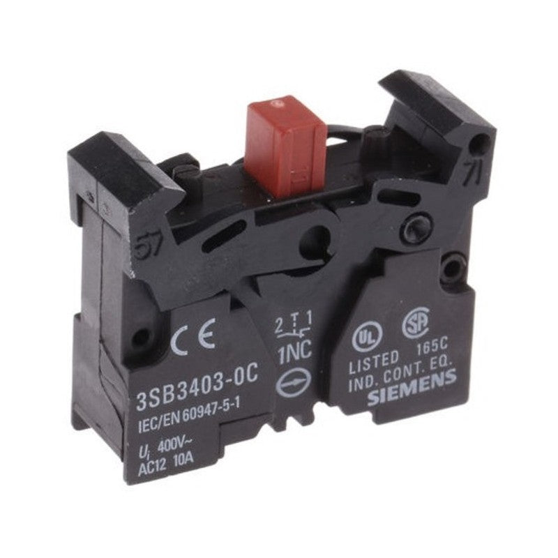 Siemens Component contact block, spring, 1NC Siemens