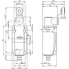 Siemens Position switch, rotary actuator, 1NO/1NC, 24VDC