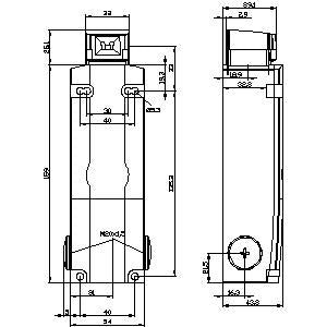 Siemens Safety position switch with tumbler Locking force