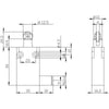 Siemens Position switch, 30mm wide, M12, snap-action contacts 1 NO+1 NC