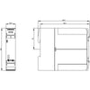 Siemens Sirius Safety relay, basic unit, 3NO + 1NC, 110 - 240VAC/DC