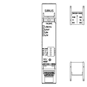 Siemens Sirius Safety relay, input expansion, screw, 24VDC