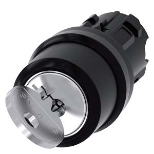 Siemens Ronis key-operated switch, 2 switch positions, 22mm