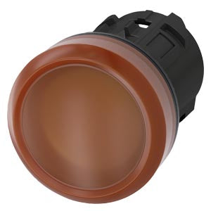 Siemens Indicator light, round, plastic, amber, 22mm Siemens