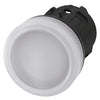 Siemens Inidcator light, round, plastic, white, 22mm Siemens
