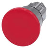 Siemens Mushroom pushbutton, red, pull-to-unlatch, 22mm