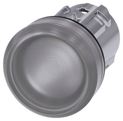 Siemens Indicator light, round, shiny, clear, lens, smooth, 22mm