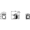 Siemens Pushbutton, round, red, momentary contact, 1NC, 22mm