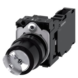 Siemens Key-operated switch, plastic, lock number SB30, 22mm