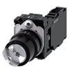 Siemens Key-operated switch, plastic, lock number SB30, 22mm