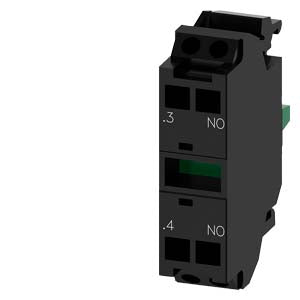 Siemens Contact module with 1 NO, spring type