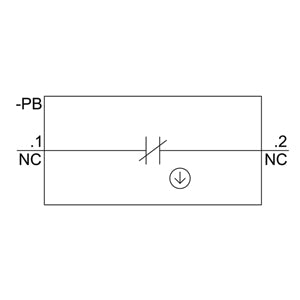 Siemens Contact module with 1 contact element, spring, 1NC