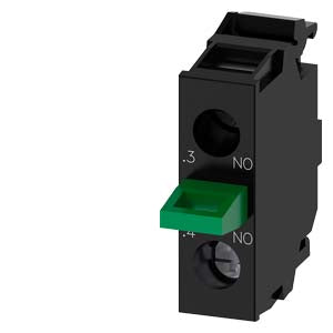 Siemens Contact module with 1NO, screw-type