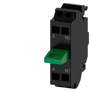 Siemens Contact module with 1NO, spring-type