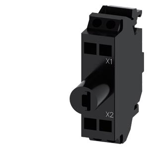 Siemens LED module for floor mounting, blue, spring, 24VAC/DC