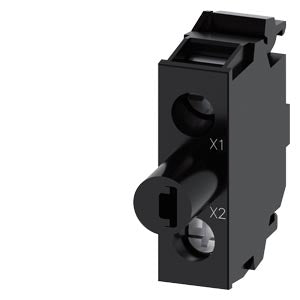 Siemens LED module for floor mounting, red, screw, 230VAC