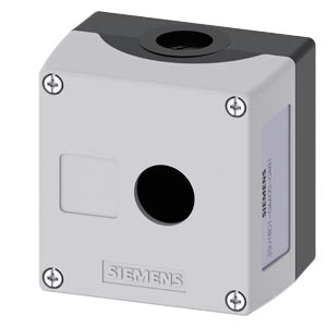 Siemens Enclosure for command devices, 1 hole, 22mm